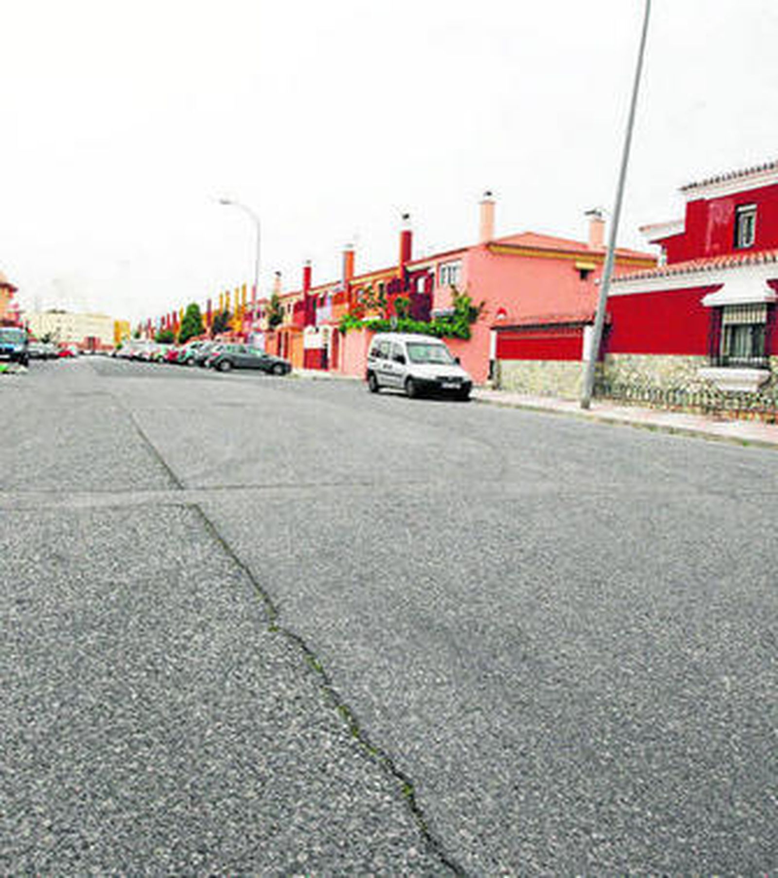 Instantánea parcial de la zona de Los Olivos.