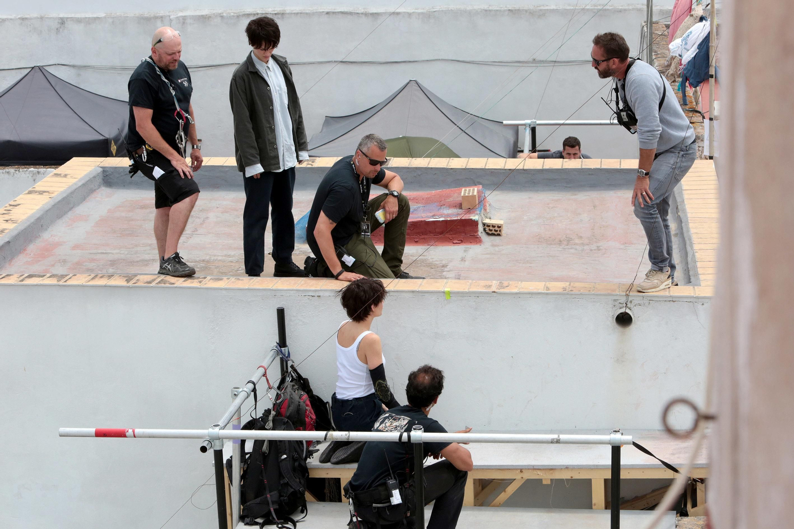 Rodaje de la película  'The Rhythm Section'