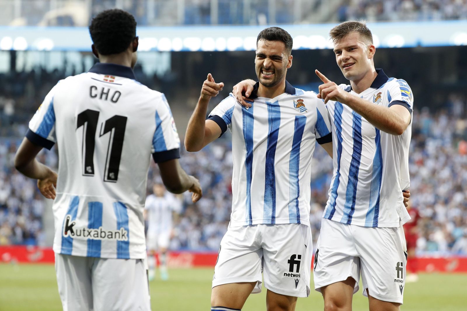 Las fotos del Real Sociedad - Sevilla