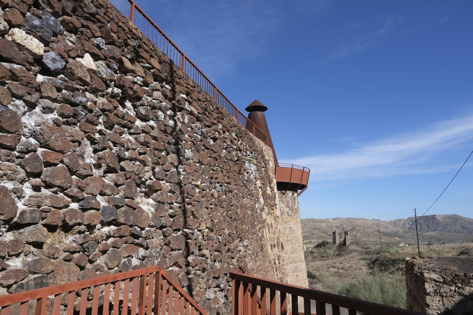 Fotogalería hornos de calcinación en Lucainena de las Torres.  Almería