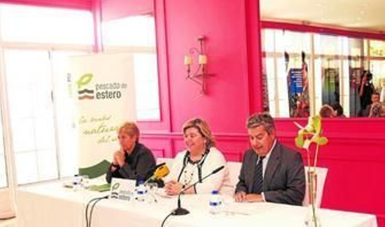 La consejera, durante el acto de presentación de la marca 'pescado estero'.