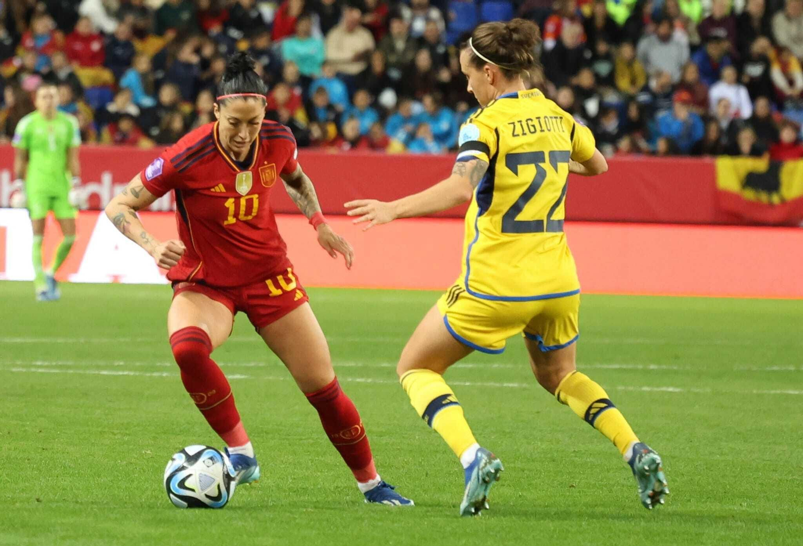 España - Suecia, en fotos