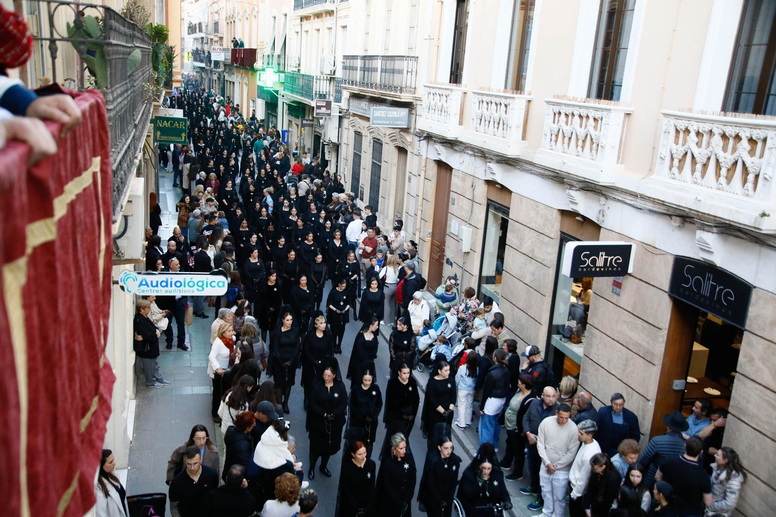 Macarena en la Semana Santa de Almería