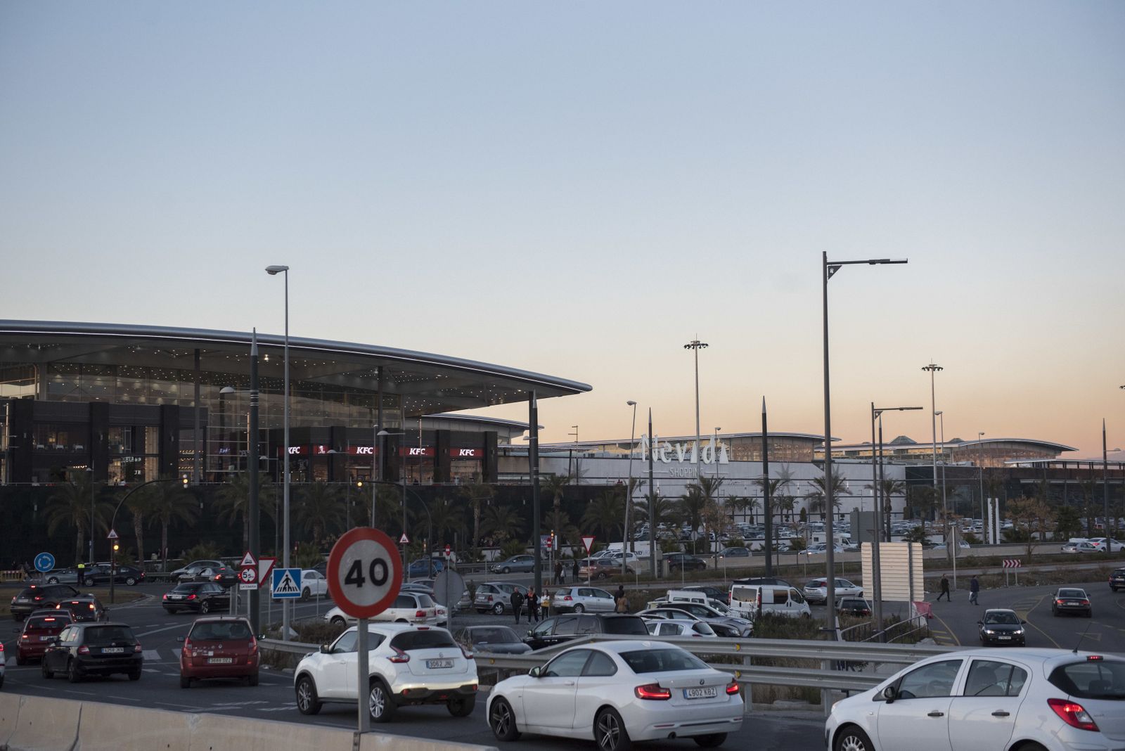 Atascos y avalancha de afluentes en el Nevada