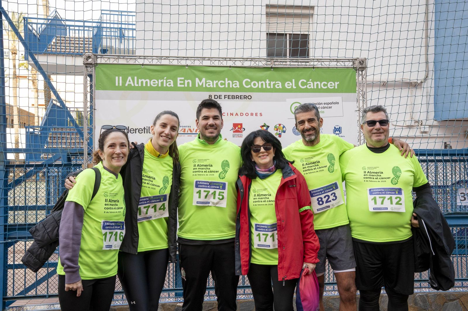 Almería corre unida contra el cáncer en una jornada solidaria