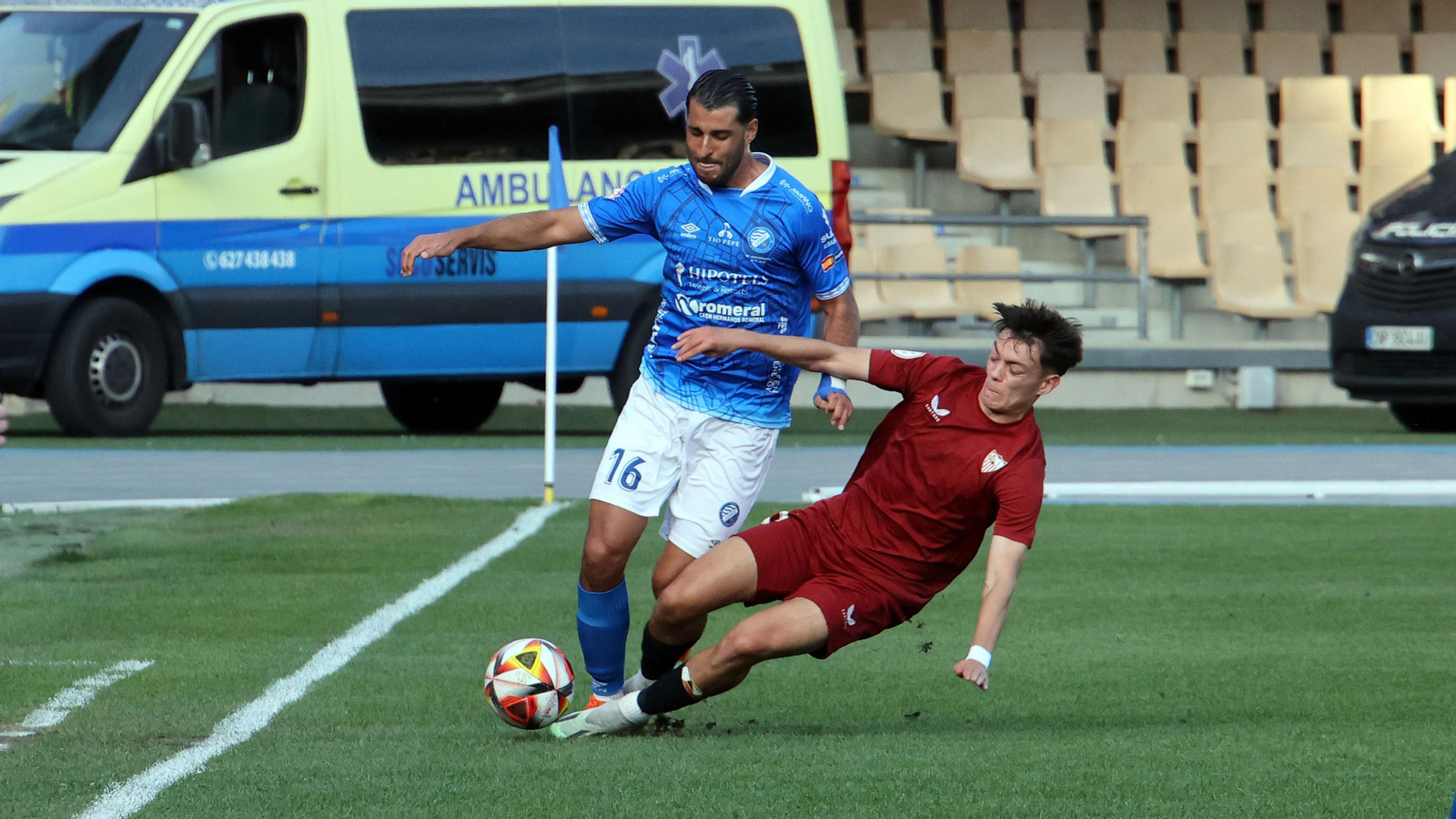 Partido del Xerez DFC - Sevilla C en Jerez
