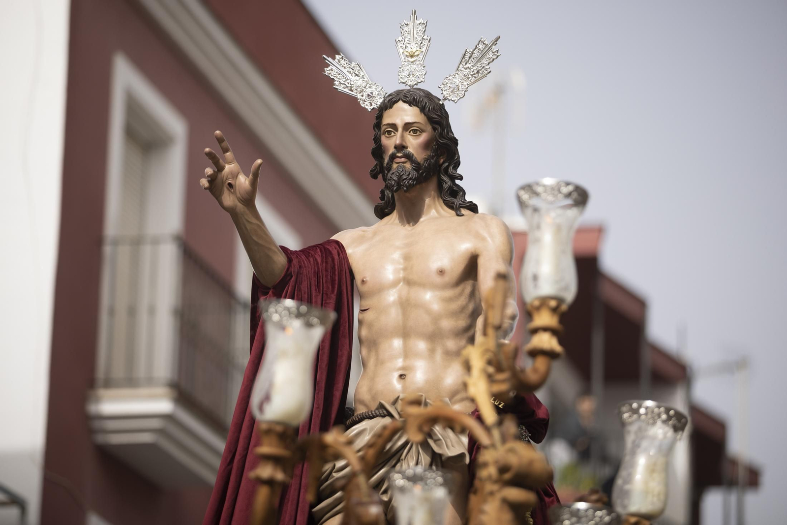 La Hermandad del Resucitado de la Semana Santa de Huelva 2023, en imágenes