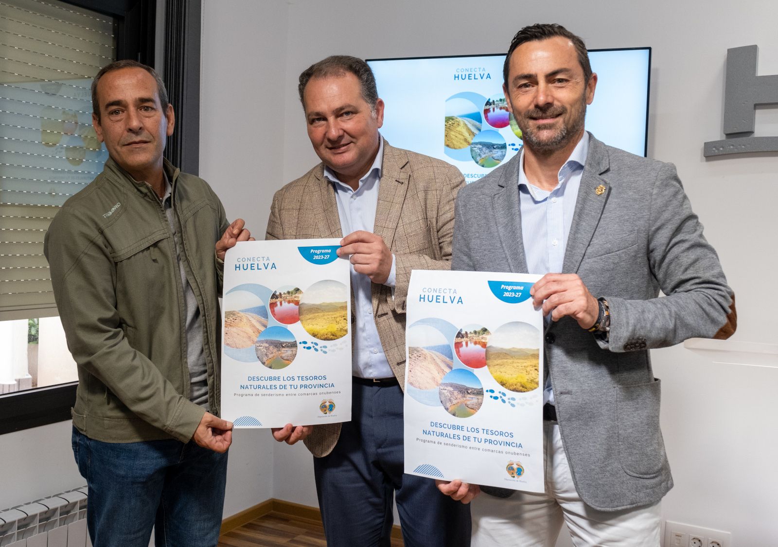 Presentación del programa de senderismo Conecta Huelva