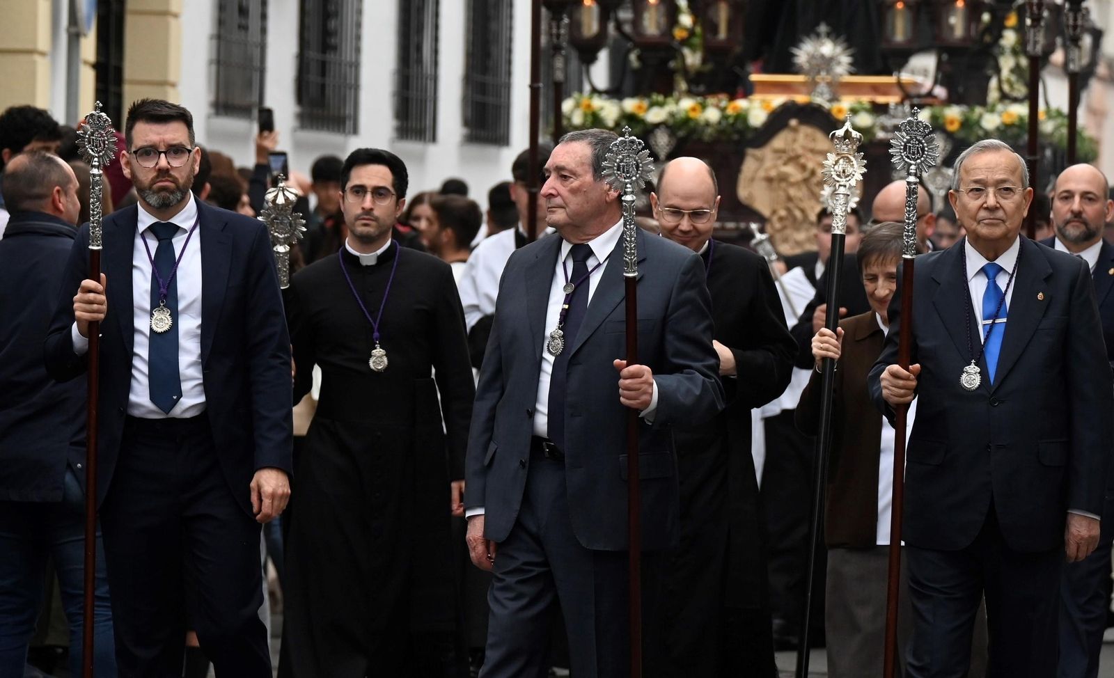 Las mejores imágenes de la procesión en Córdoba del Padre Cristóbal de Santa Catalina