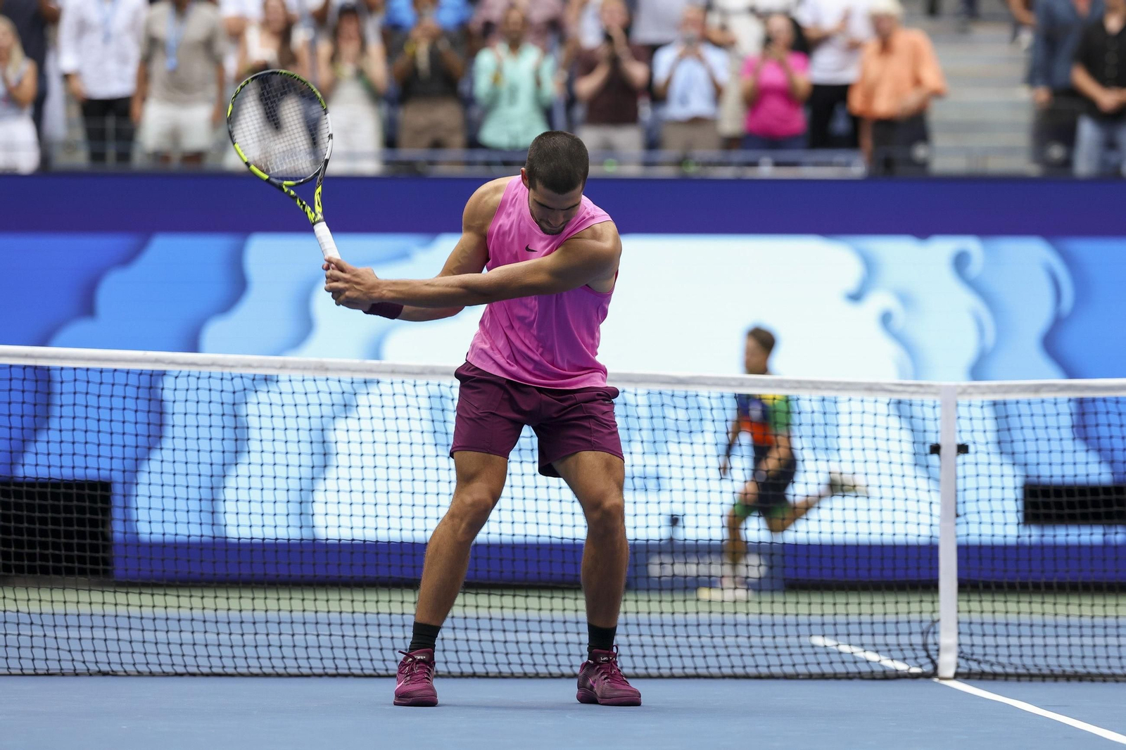 Las fotos del pase a la final de Alcaraz ante Djokovic