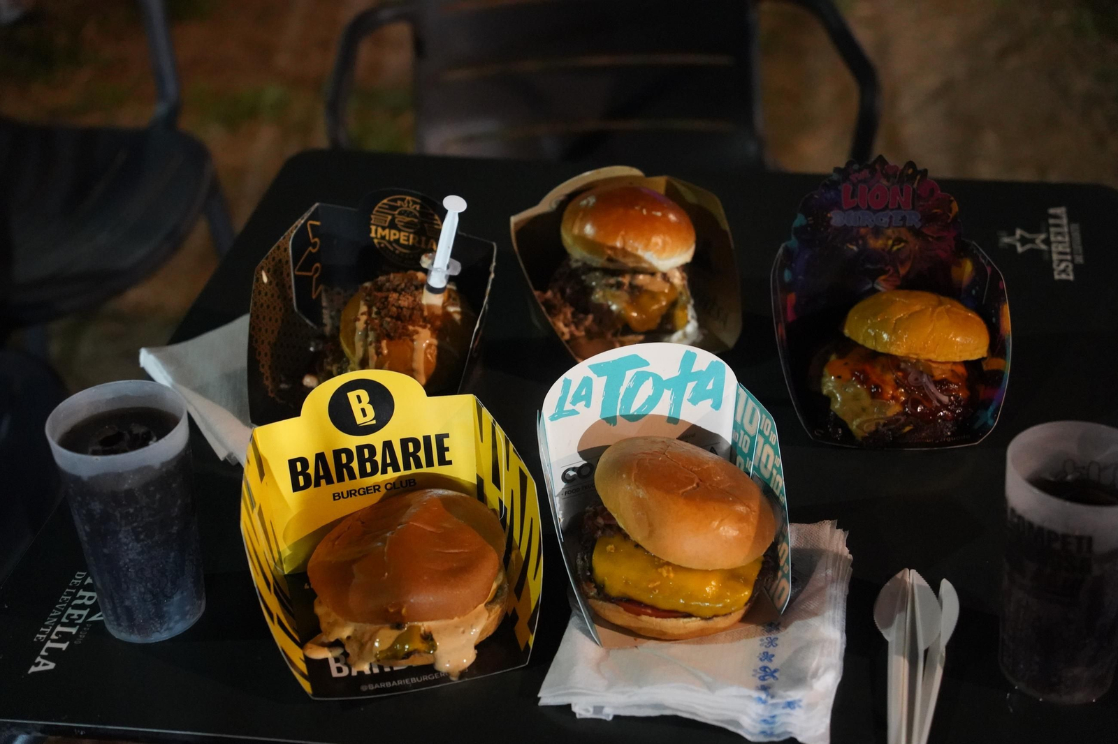 La Liga Burger decidirá el domingo cuál de sus hamburguesas es la mejor del concurso.