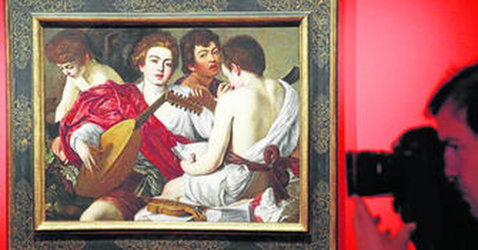 Los músicos (1594-95) de Caravaggio, obra prestada por el Metropolitan de Nueva York al Thyssen.