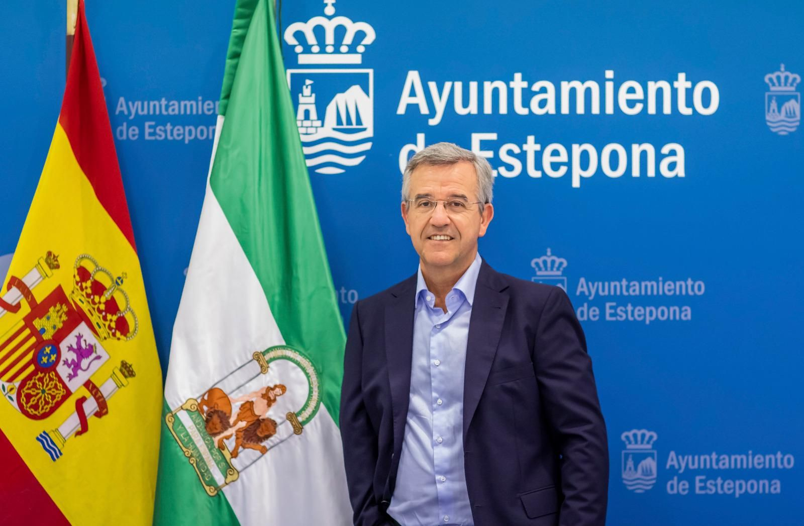 El alcalde de Estepona, José María García Urbano. El alcalde de Estepona, José María García Urbano.