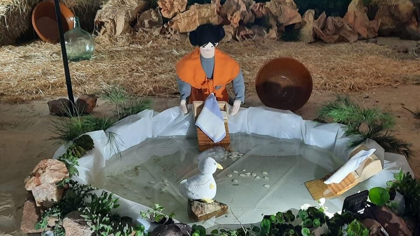 Así es el belén de amigurumi de Valsequillo, uno de los más originales de Córdoba