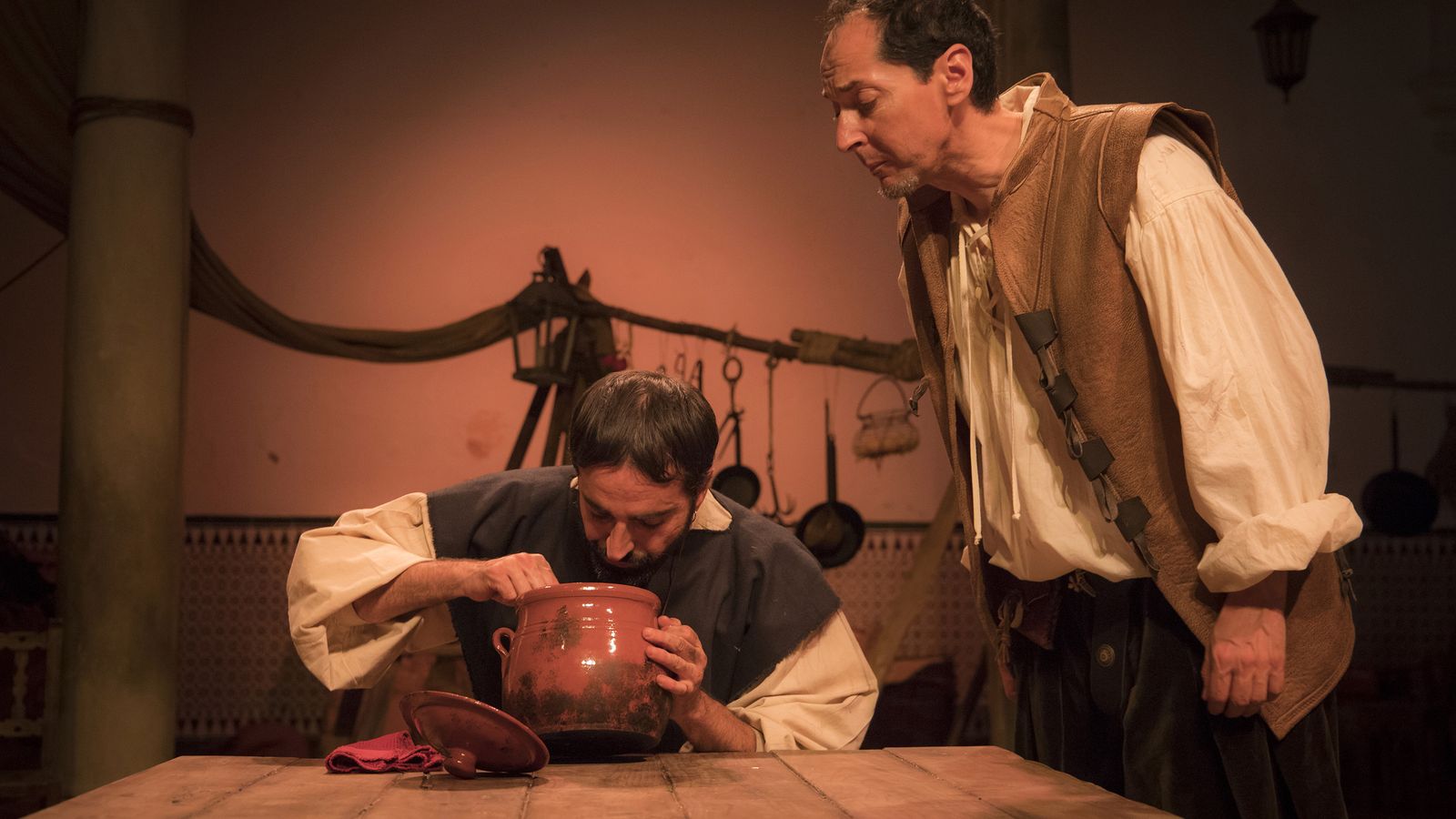 Una escena de la obra de Pata Teatro.