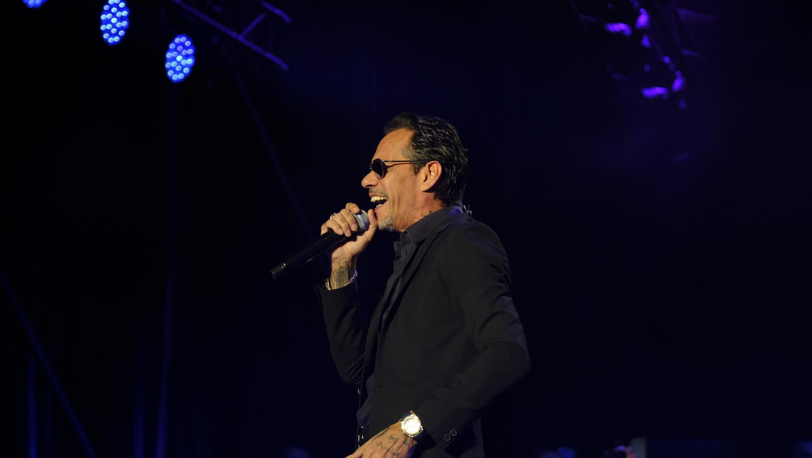 Concierto de Marc Anthony en Roquetas, en imágenes