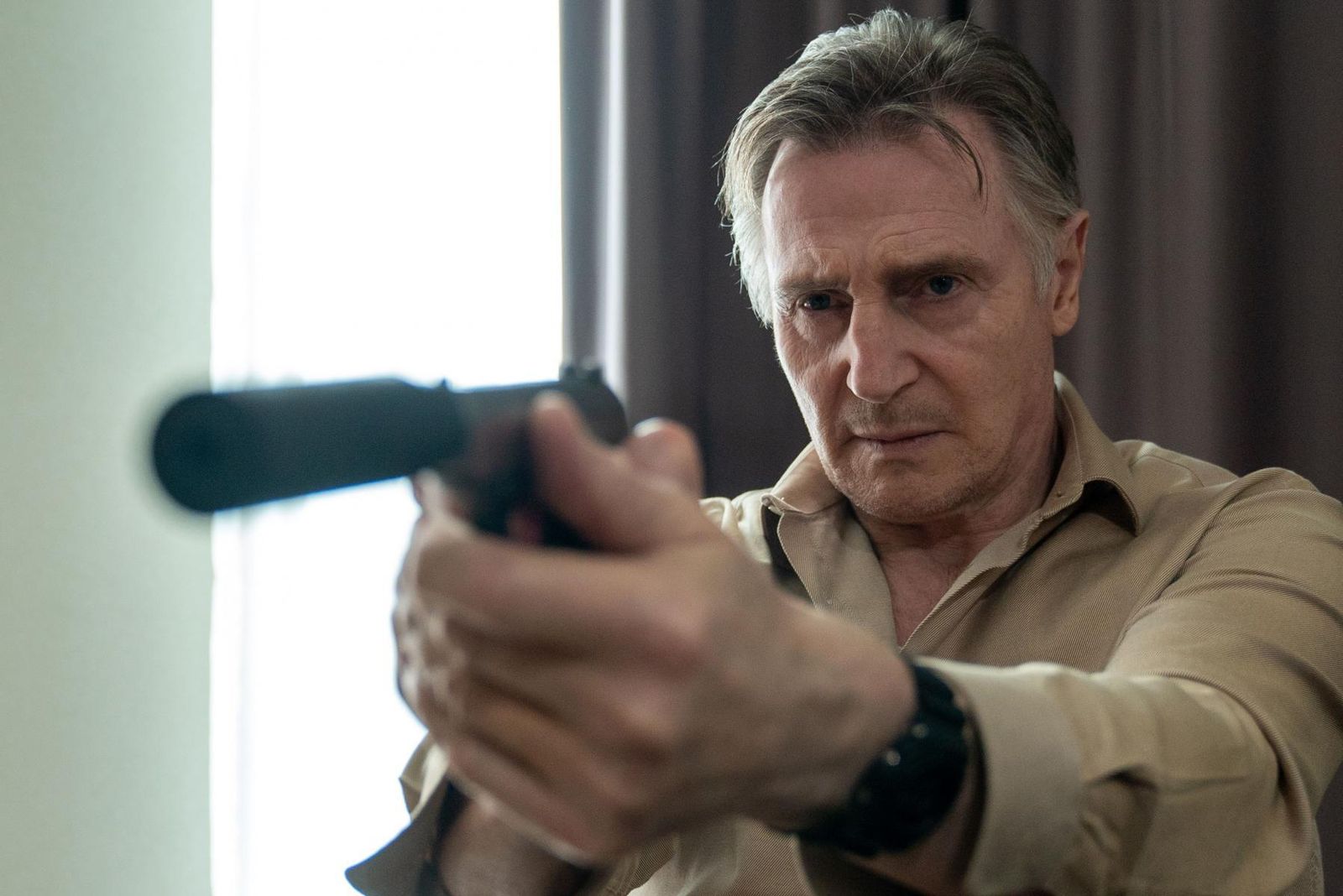 Liam Neeson en una imagen del filme.