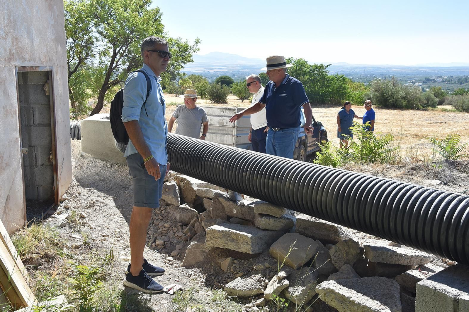 Acequia del Caz Alto en Baza Acequia del Caz Alto en Baza
