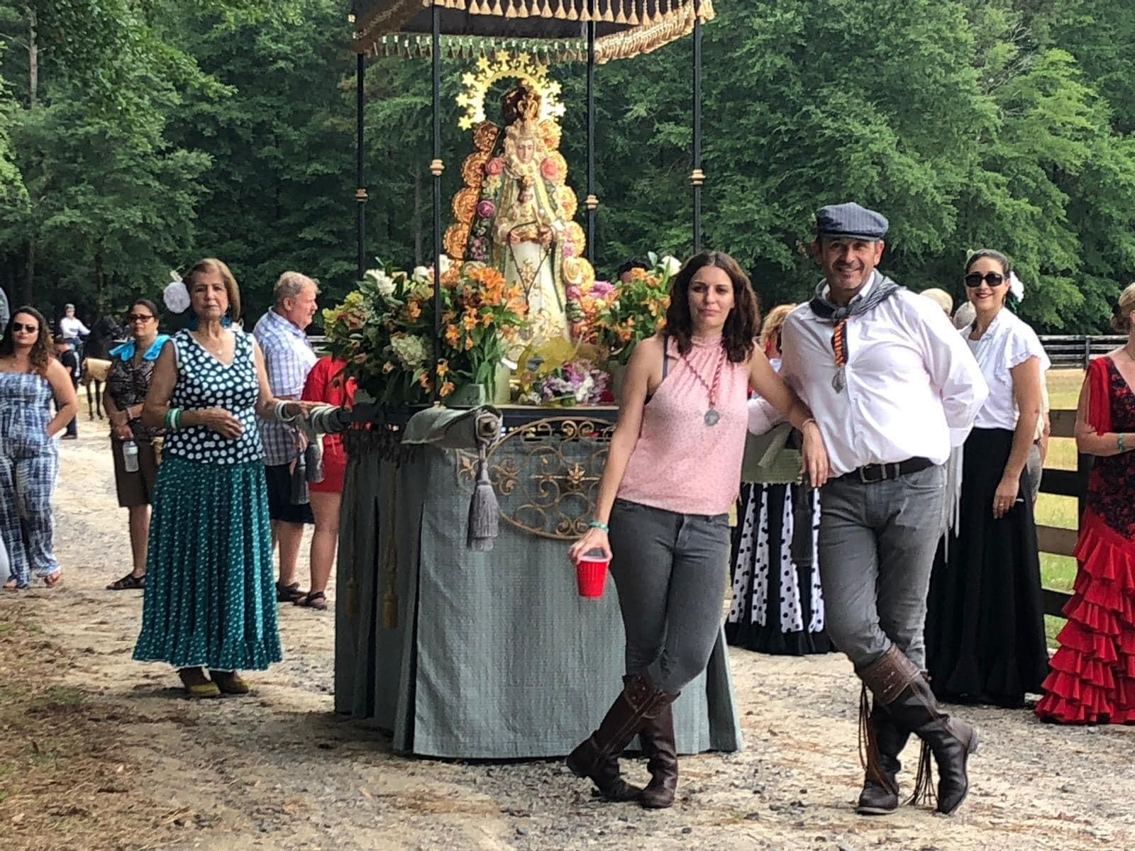 Así es la Romería del Rocío que se celebra en Estados Unidos