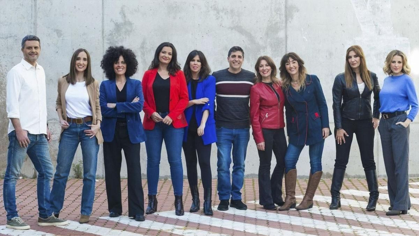 El equipo de reporteros de la última temporada del programa 'Comando Actualidad'.