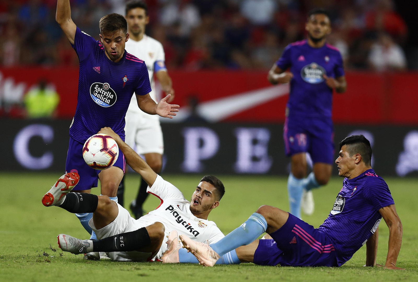 Las imágenes del Sevilla-Celta