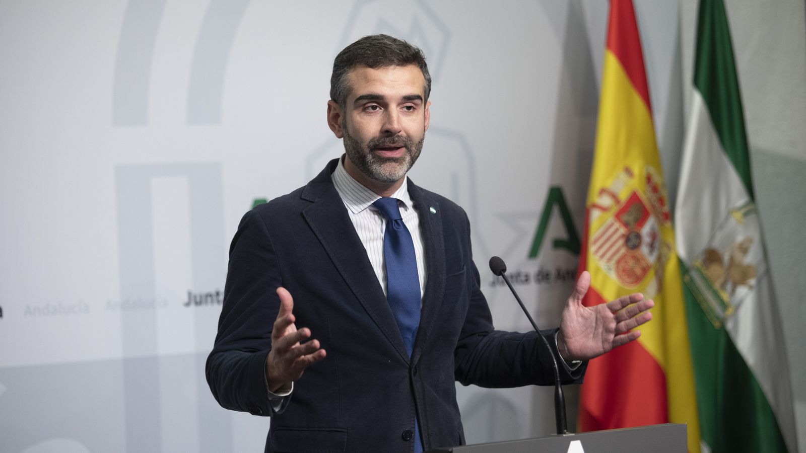 Ramón Fernández-Pacheco, portavoz del Gobierno andaluz.