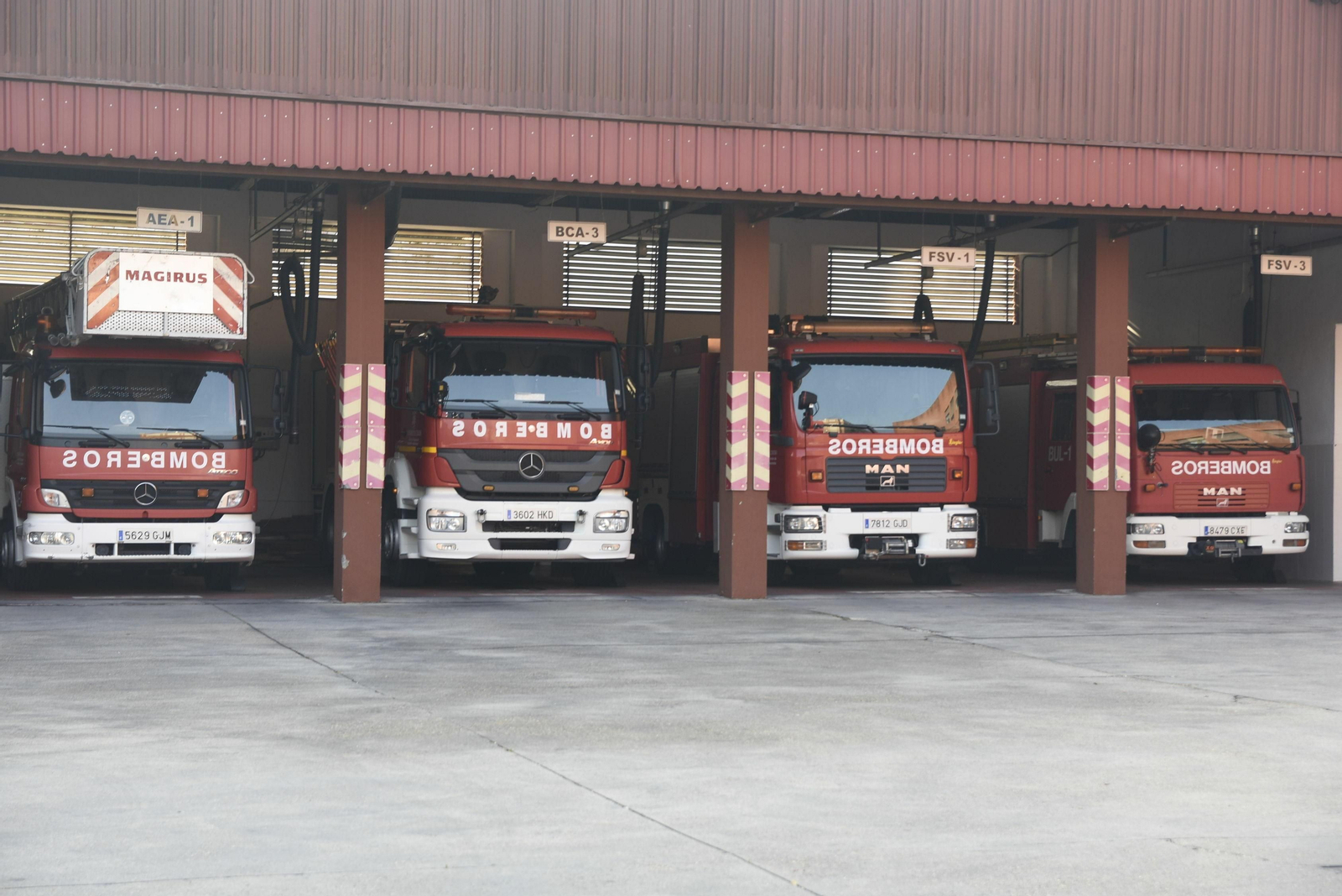 Parque Central de Bomberos en Córdoba