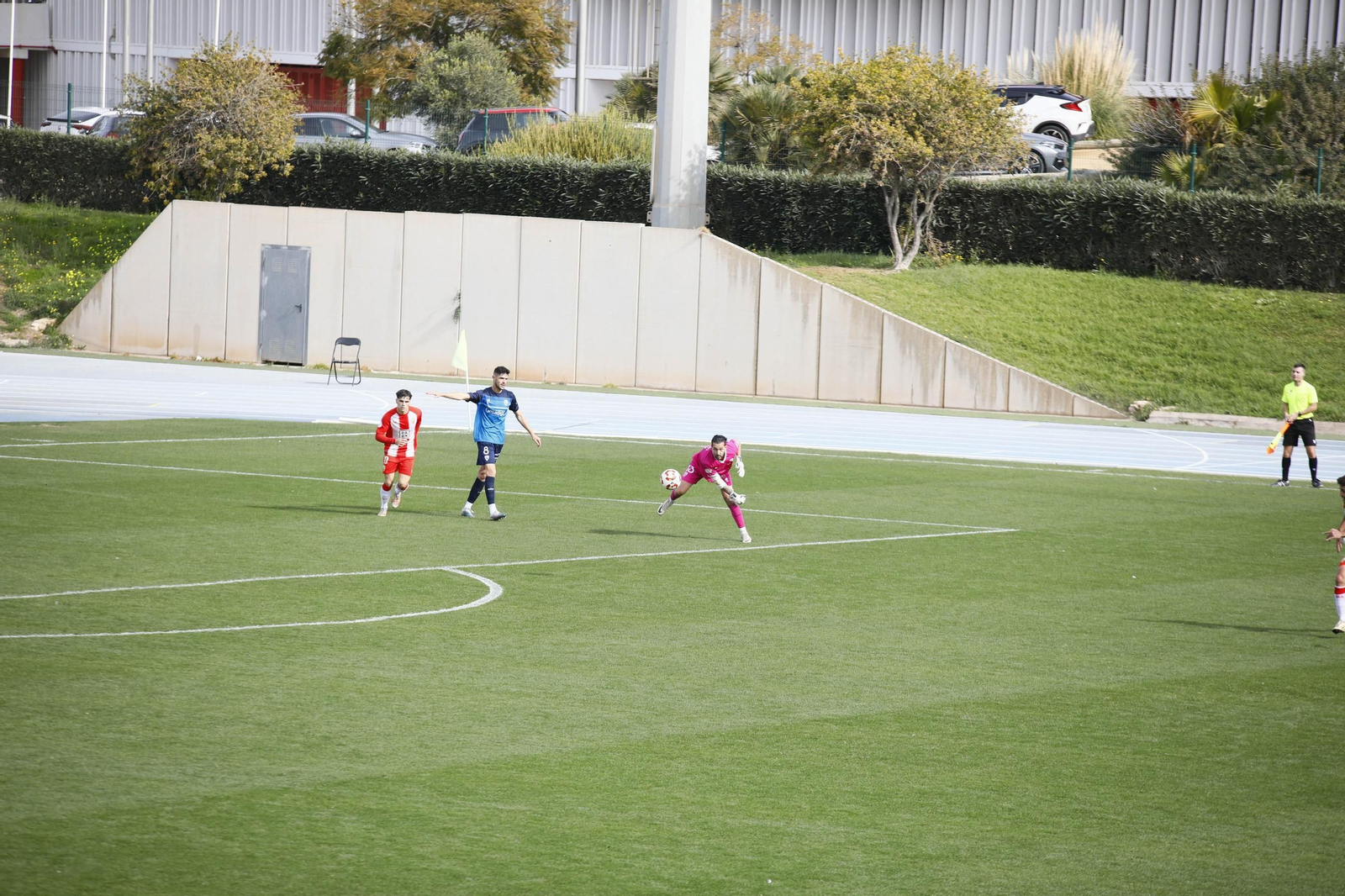Imágenes del partido entre Almeria B contra Villanovense de segunda RFEF