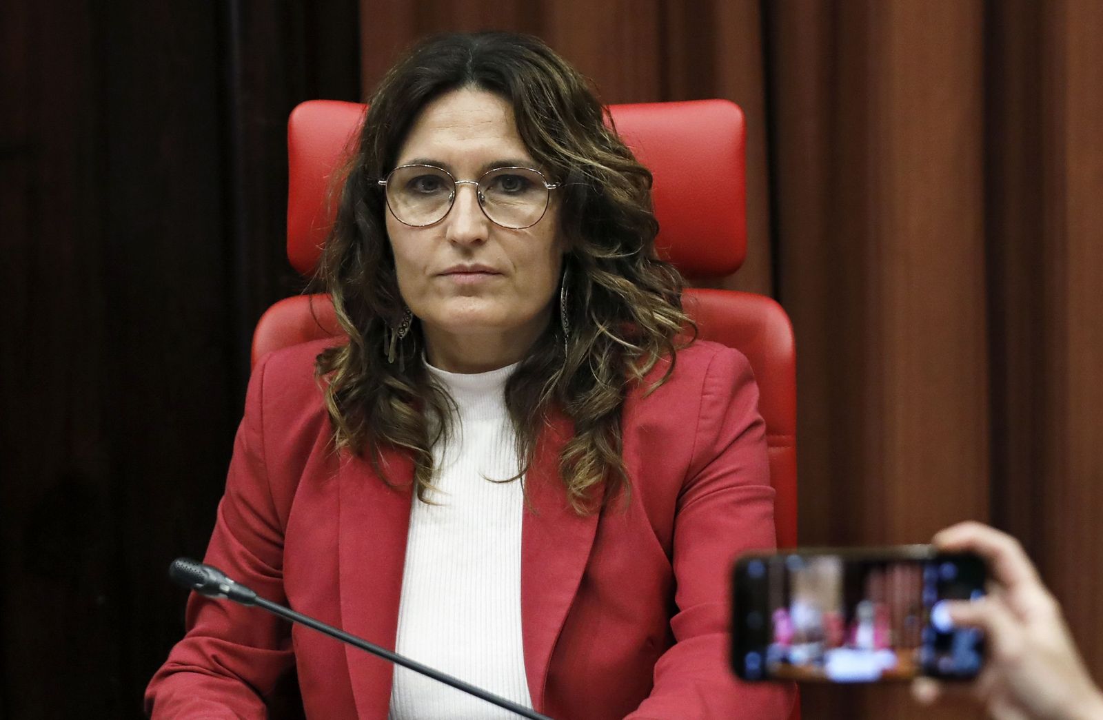 Imagen de archivo de la consellera de Presidencia de la Generalitat, Laura Vilagrà.