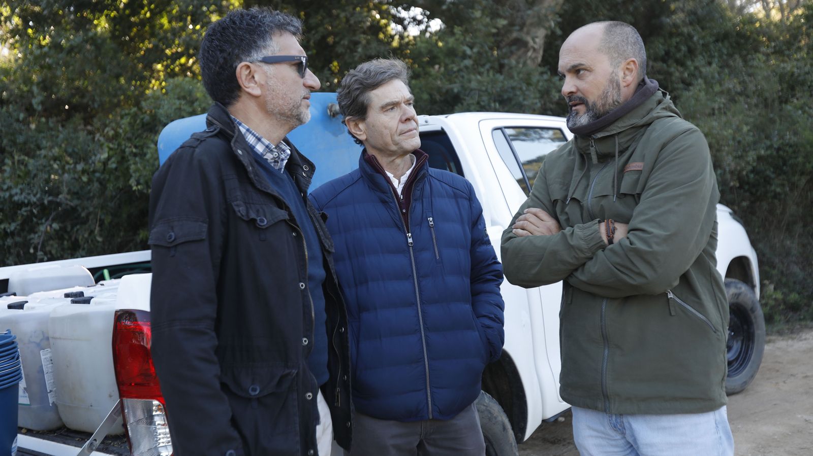 Jornada de reforestación en El Palancar por trabajadores de Acerinox, en imágenes