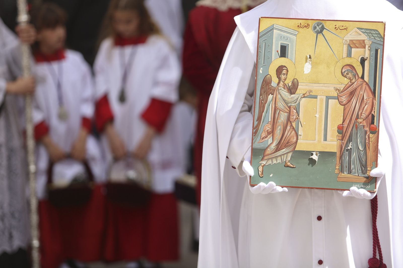 La procesión de Salutación este Domingo de Ramos, en fotos
