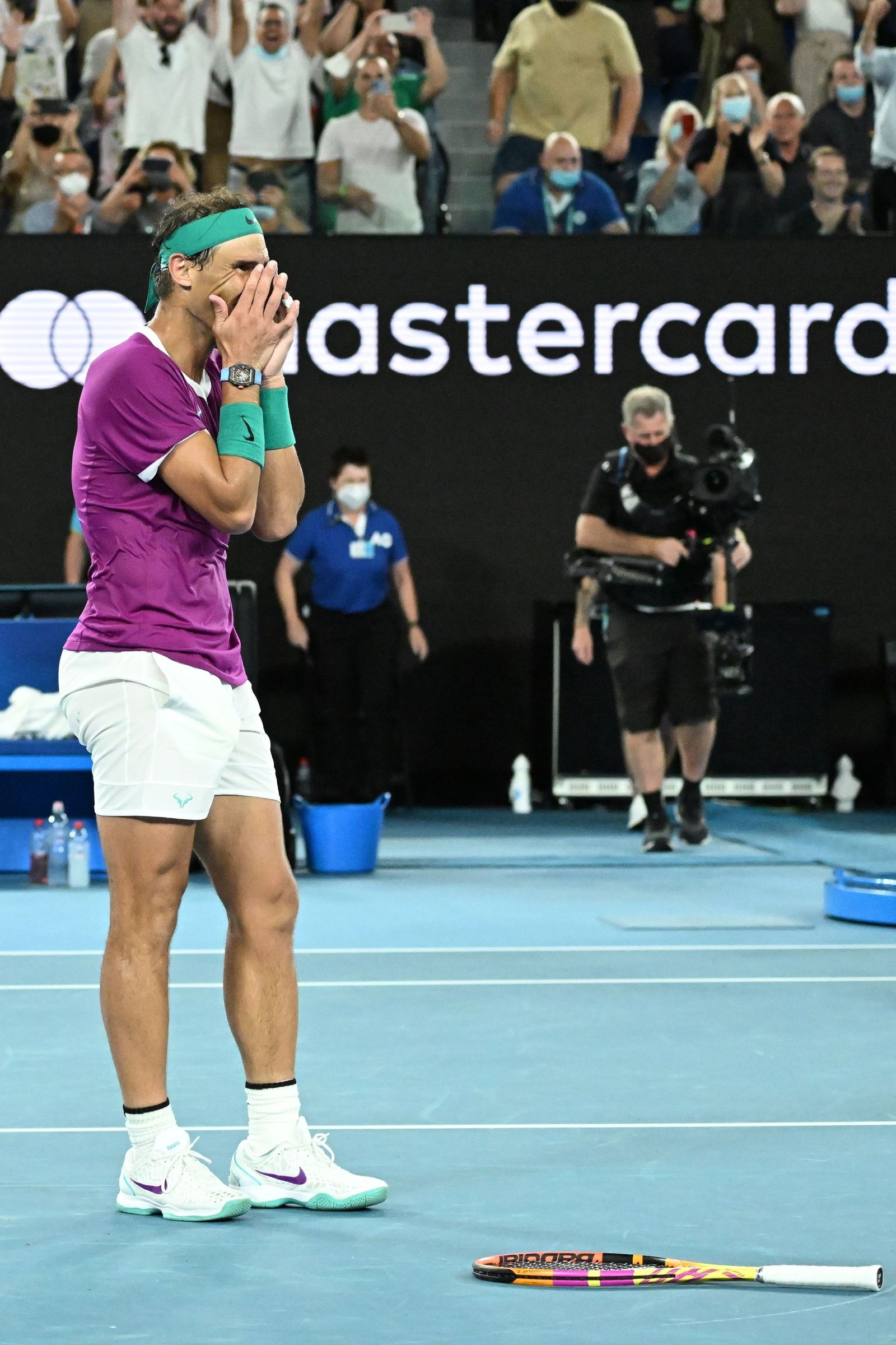 Las imágenes del histórico triunfo de Nadal sobre Medvedev (7)