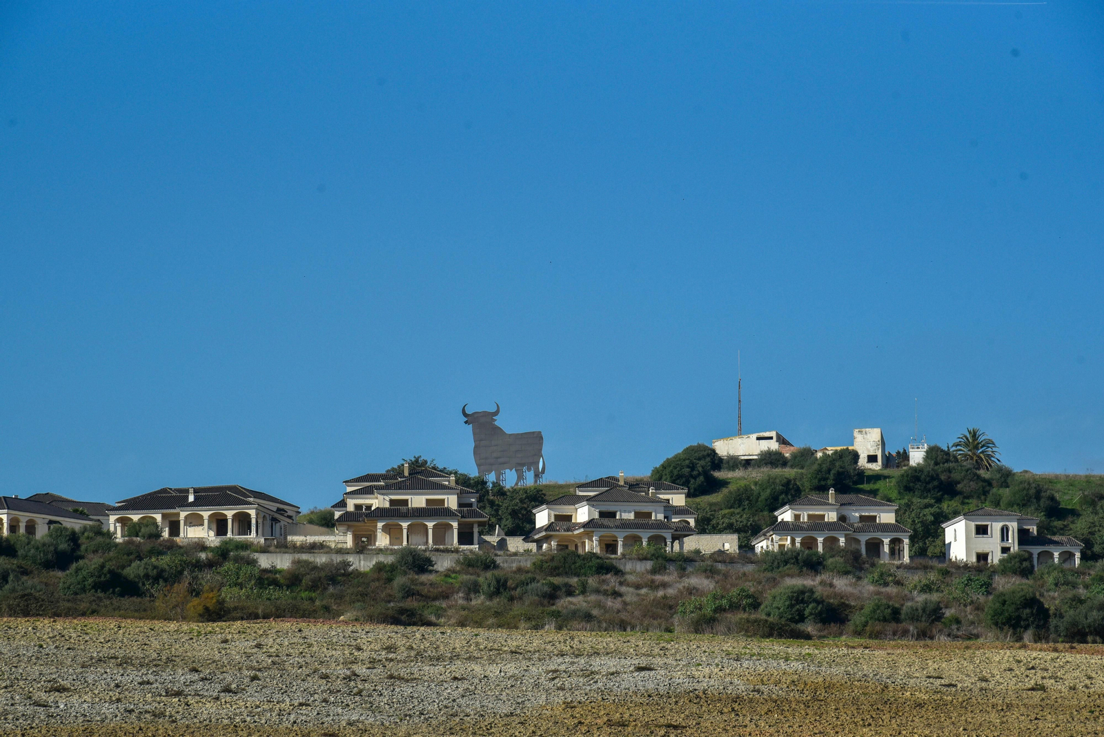 Parte de las viviendas ya construidas en Cortijo Grande y que podrán ser rehabilitadas.