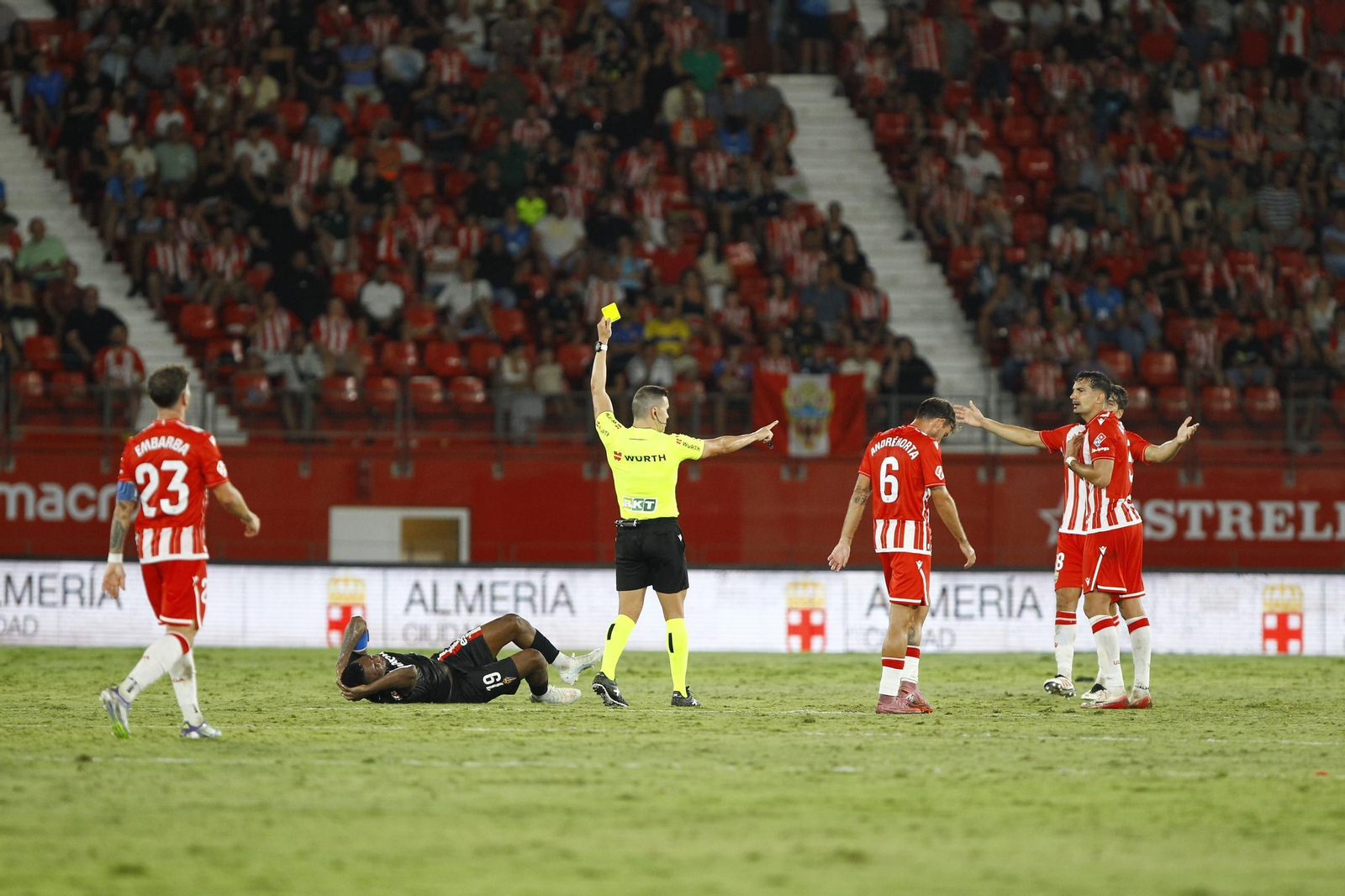 Las fotos del partido U.D. Almería-Sporting de Gijón