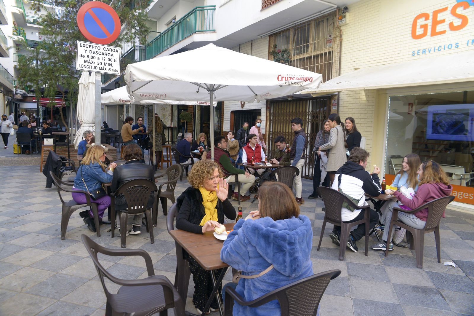 Fotos de ambiente navideño en Algeciras.