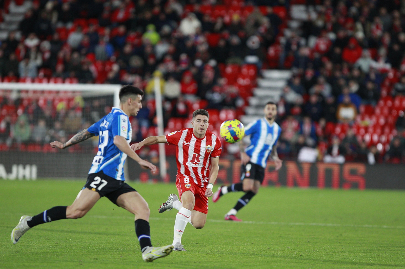 Imágenes del partido U.D. Almería-R.C.D. Espanyol