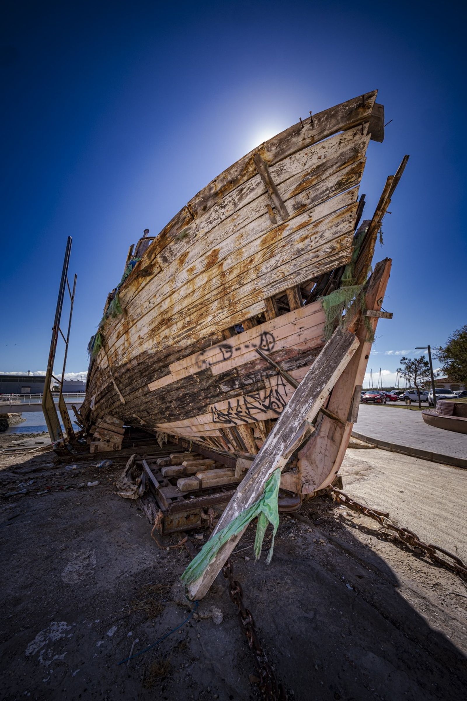 Las imágenes de lo que queda del Vaporcito de El Puerto