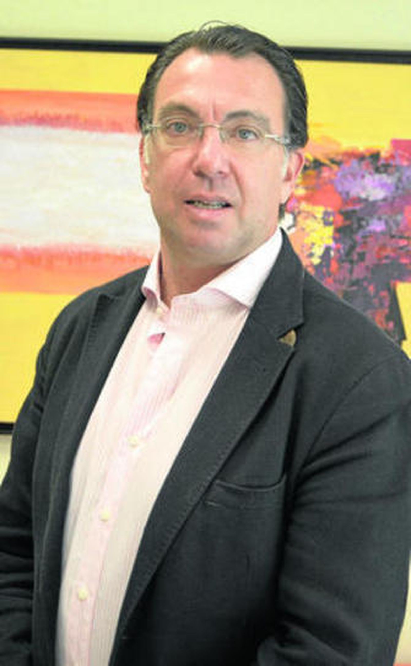 Manuel Tafalla, durante la entrevista.