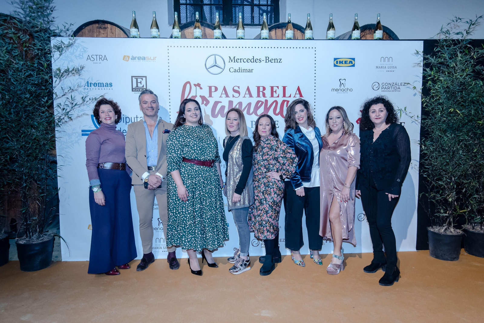 Imágenes de la inauguración y primeros desfiles de la 'Pasarela Flamenca 2020'