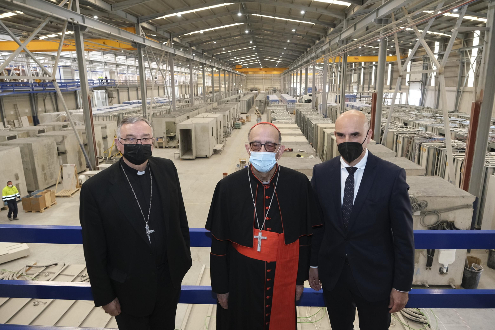 Bendición de las instalaciones de Hydrodiseño, en Huércal Overa (Almería)