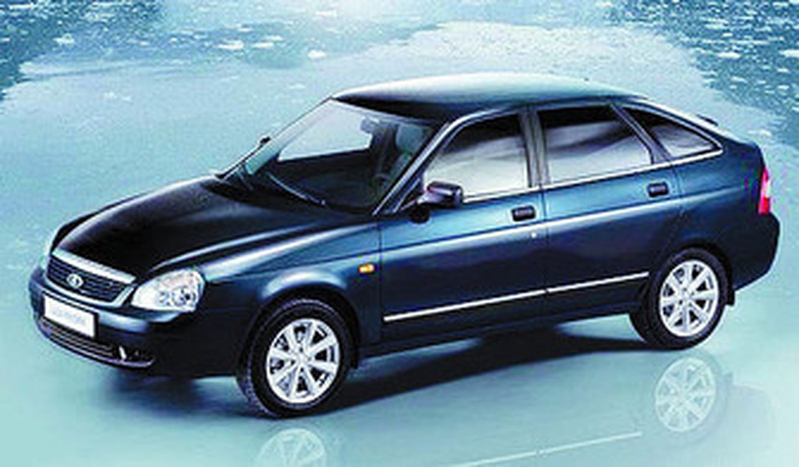 El Priora es un vehículo de bajo coste producido en Rusia.