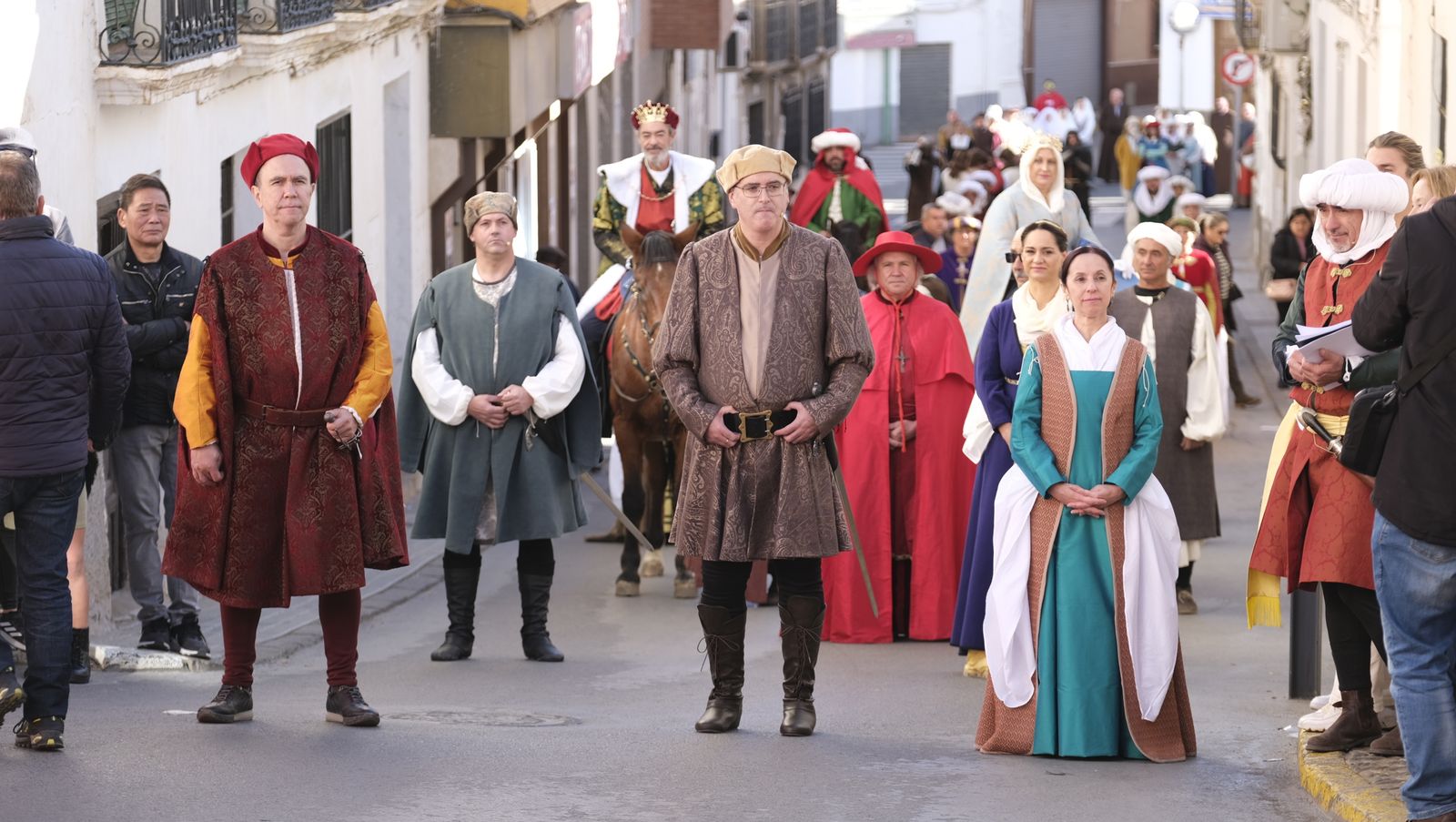 Imágenes de la "visita de los Reyes Católicos" a Fiñana