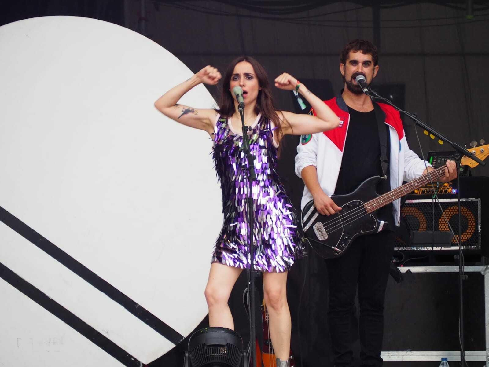 Zahara en su actuación en el Oh See!