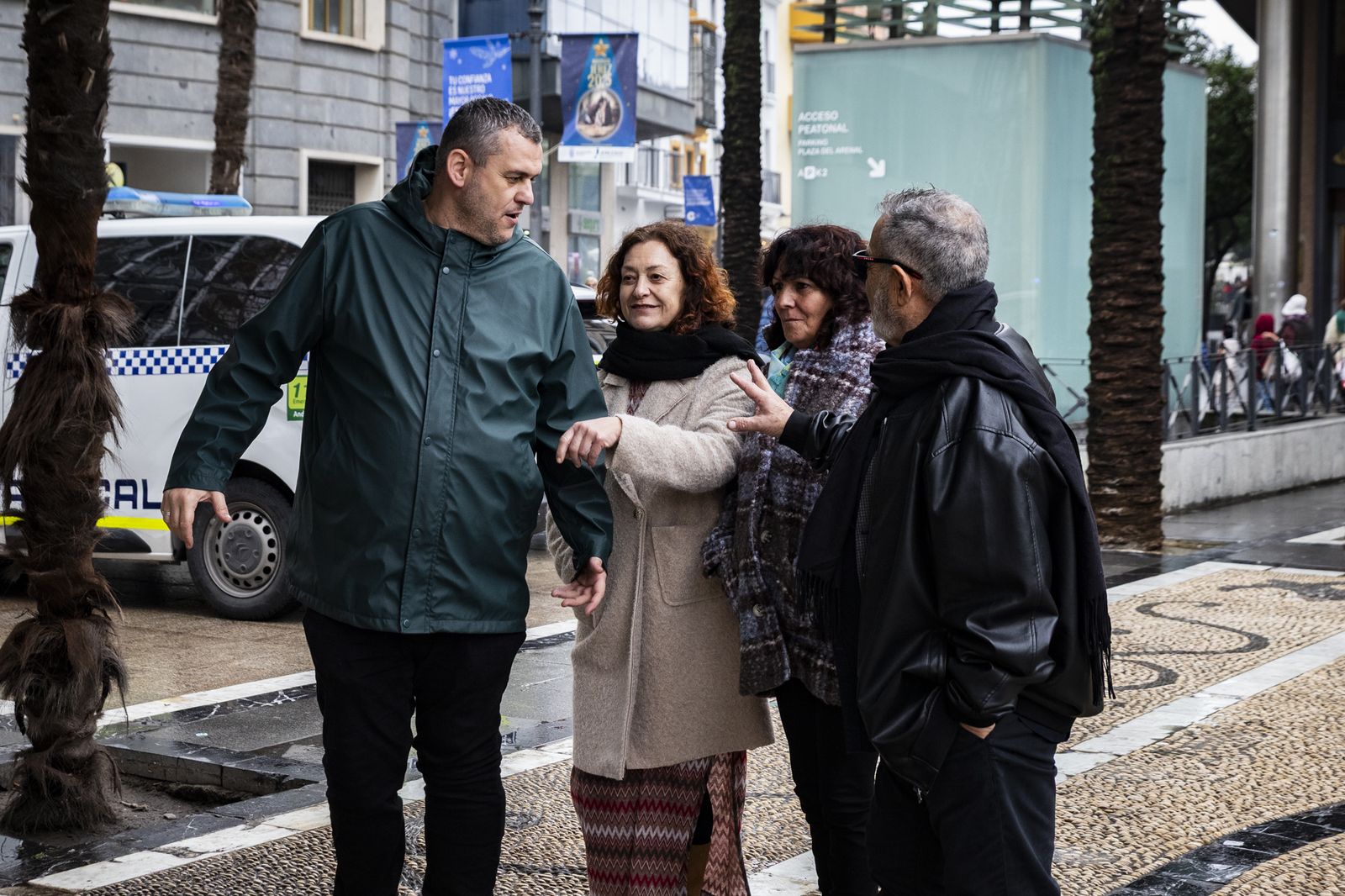 Imágenes del ambiente navideño del 24 de diciembre en Jerez