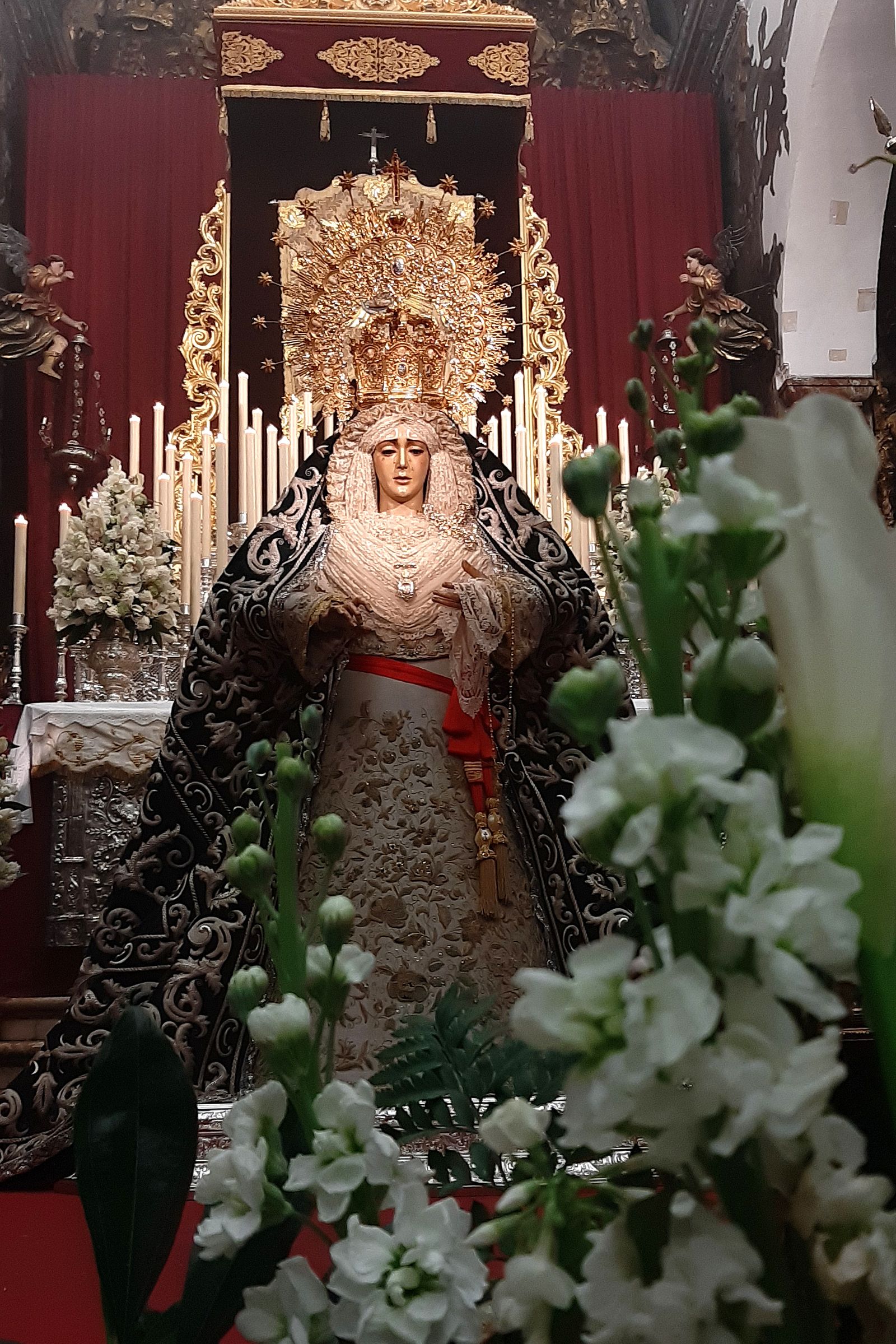 Besamanos a María Santísima de la Canderlaria