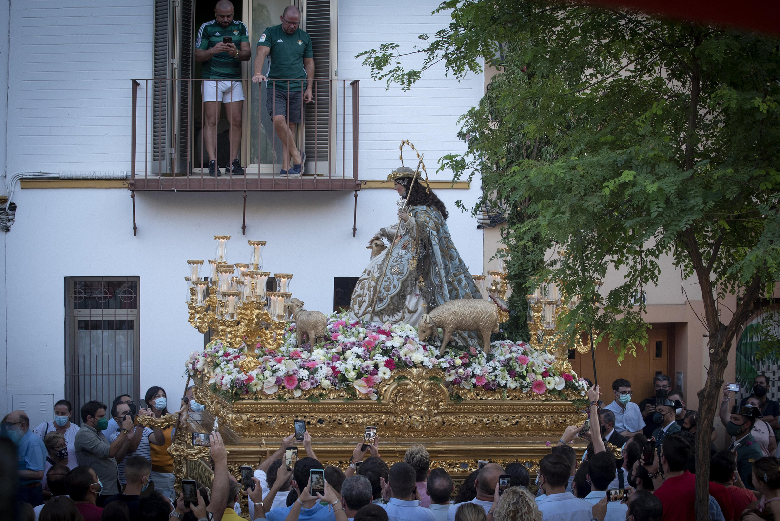 La procesión de la Pastora, en imágenes. La primera después de la pandemia
