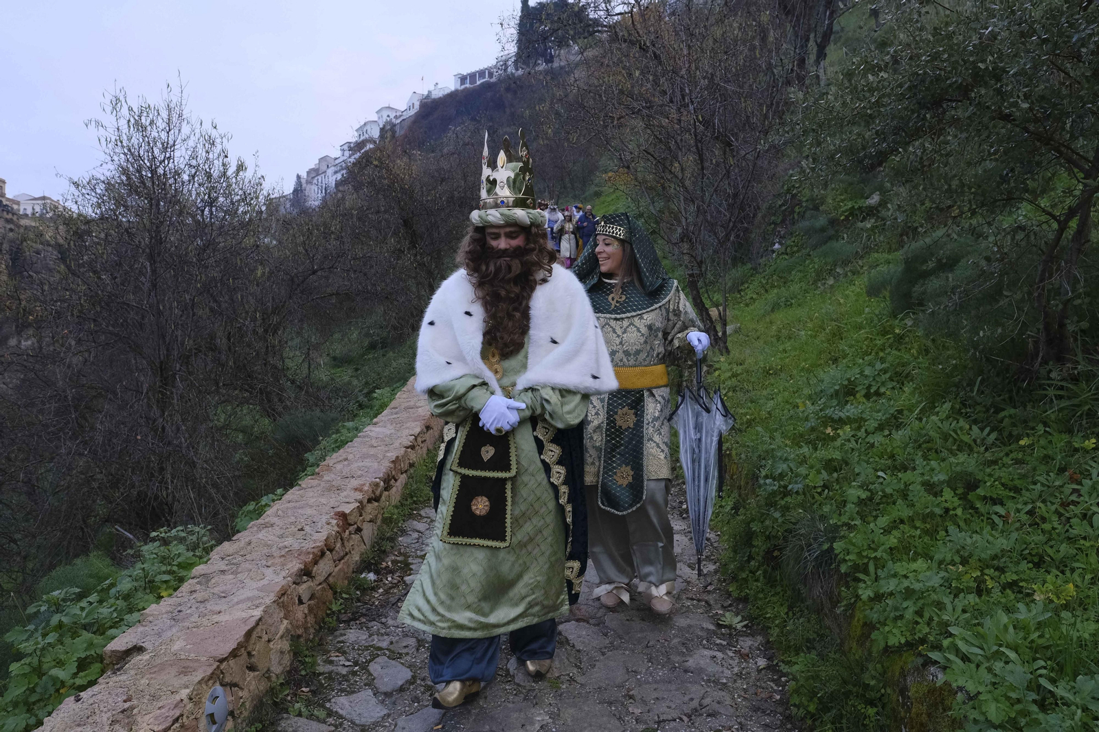 Los Reyes Magos visitan Ronda, en fotos