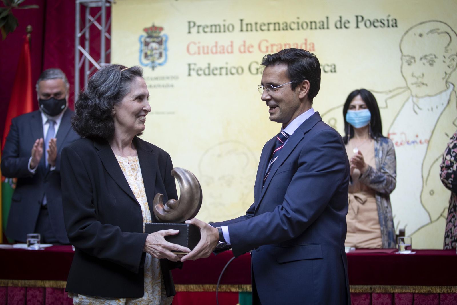 La entrega del Premio Lorca de Poesía a Yolanda Pantín, en imágenes