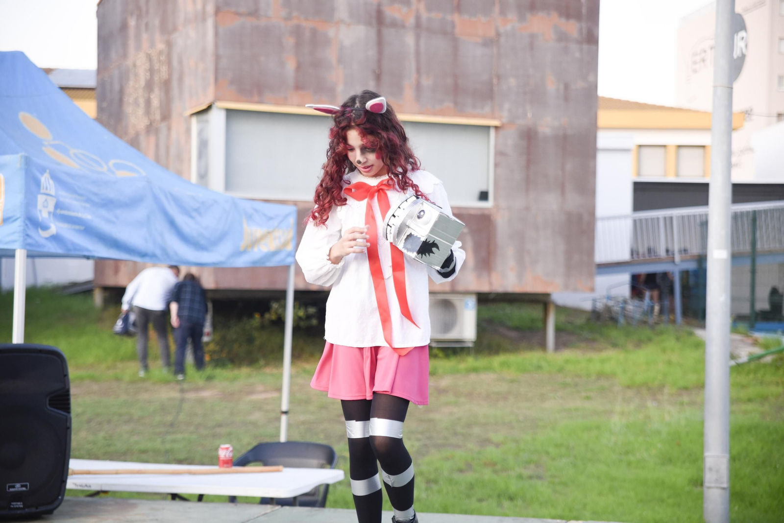 Fotos del horror freak por Halloween en La Línea