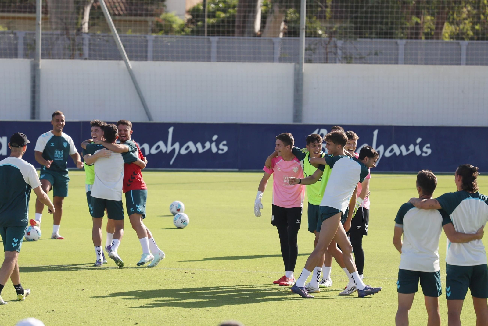 El Málaga CF se muda a la Ciudad Deportiva sin Eneko Jauregi